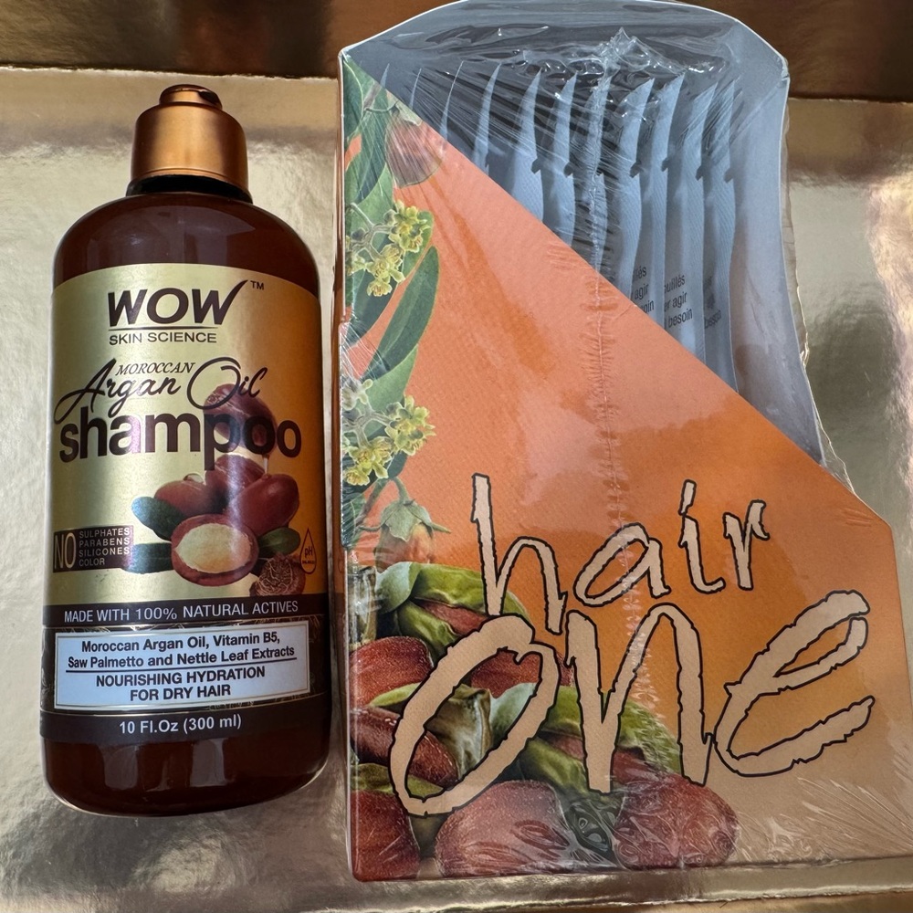🎉3 for $50 🎉  Moroccan Argan Oil Shampoo and Hair One 12 pack Deep Conditioner